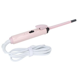 Plugged in top curling iron