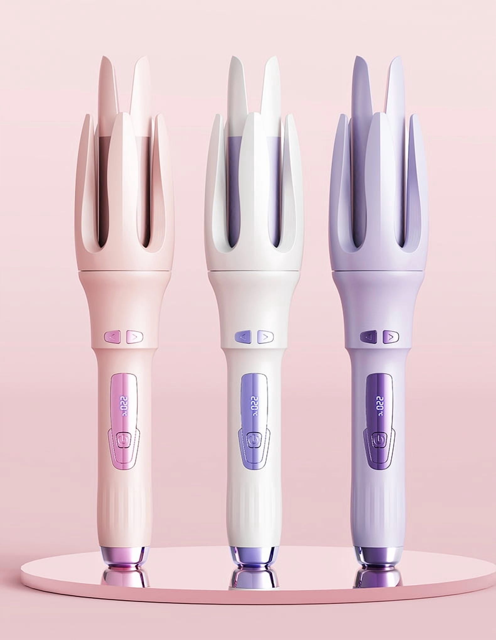 Hair Curling Iron Q3 Automatic Curling Iron with LCD Display - 9 Temperature Settings & One-Button Operation