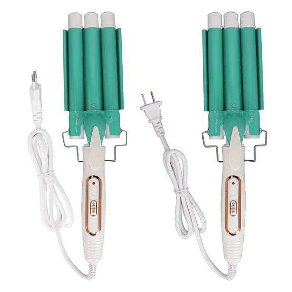 Hair Curling Iron Wand Hair Waver Curling Iron Adjustable Temperature Versatile Rotating Cord Hair Crimper for Home