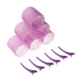 thumbnail image 1 of Hair Curling Rods With Clips Curling Tools Self Grip Lazy Hairstyling Kit For Airy Character Barrettes, 1 of 3