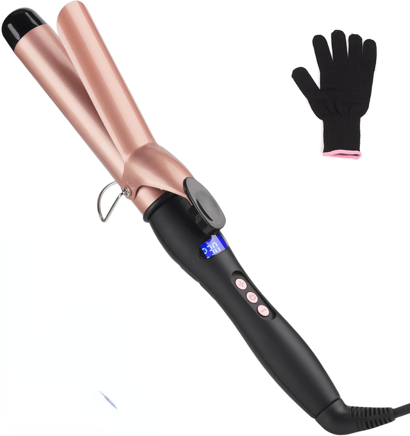 Hair Curling Wand, 32mm Curling Iron, Professional Ceramic Hair