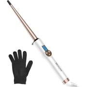 Hair Curling Wand Tapered barre9-19mm, Dual Voltage Curling Wand for Long Hair