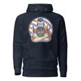 thumbnail image 1 of Hair Cut Style Unisex Hoodie Barber Shop (Navy Blazer, S), 1 of 4