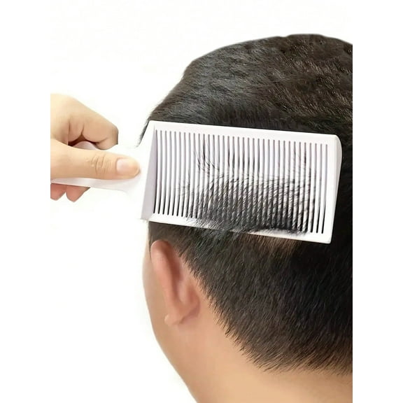 Hair Cutting Comb Crew Cut Haircut Tools for Stylists and Barbers Curved Positioning Clipper Comb For Home
