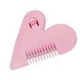 thumbnail image 1 of Hair Cutting Comb With Blade Bangs Hair Trimmer Pubic Hair Remover for Razor Trimming Tools Heart Shape Thinning Hair Cu, 1 of 11