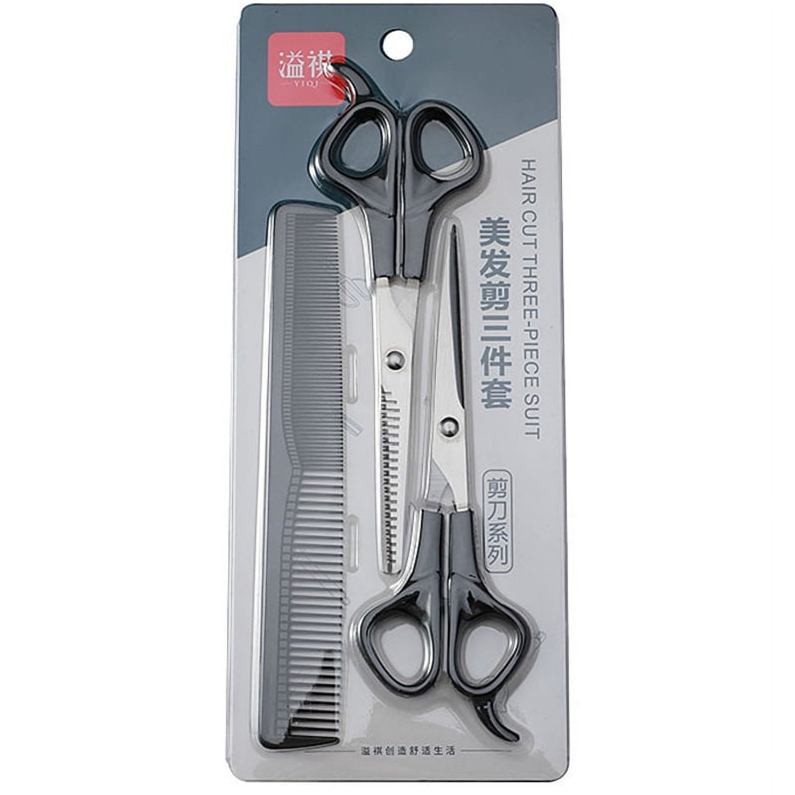 Hair Cutting Scissors Kit Professional Home Salon Cutting Kit Haircut Shears Set For Men Women