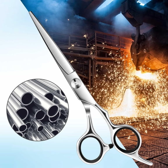 Hair Cutting Scissors, Stainless Steel Barber Shears for Men/Women, Professional Haircut Kit for Salon & Home Use, Sharp Trimming Shears, Precision Cutting Tools