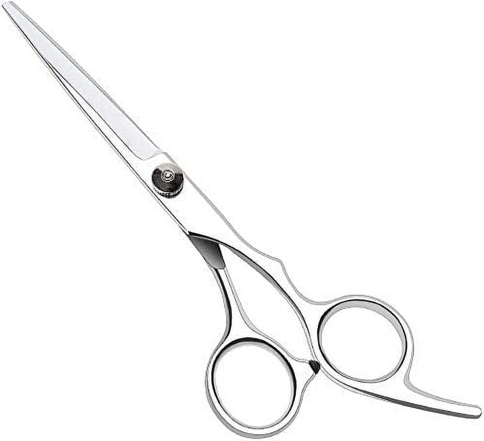 Hair Cutting Shears, 6.8 Inch Stainless Steel Haircut Barber Scissors for Women, Men and Babies