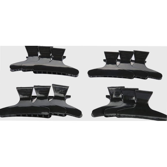 Hair Cutting Tool Hair Clips Portable for Women and Family for Salon Barbers(black)