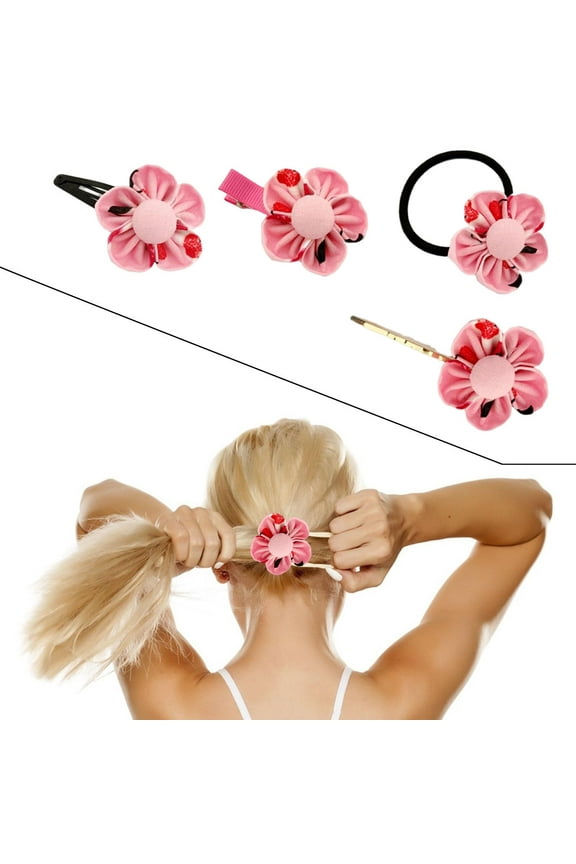Hair DIY Accs s,hair scrunchies hair tie ropes clip kids craft,Hairband Hair Band Making DIY Craft Girls Gift,Hair Scrunchies Making Women Girls Supplies,Kids Hobby DIY Art Craft E