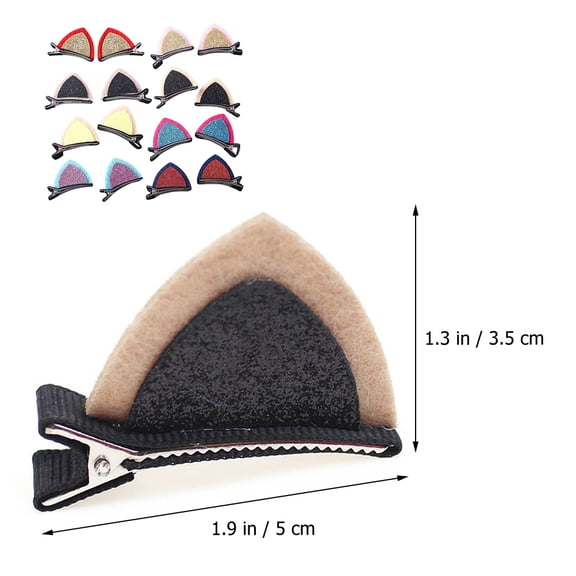 POPETPOP Hair Barrettes For Women Assorted Color 32Pcs 1.57x1.18in