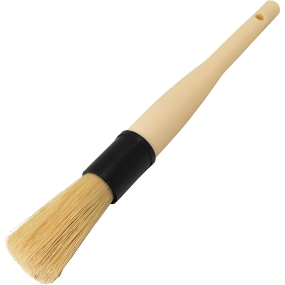 Hair Detail Brush - Gentle and scratch-free cleaning for wheels, grilles, logos and interior surfaces - Multi-functional deep cleaning automatic detail brush