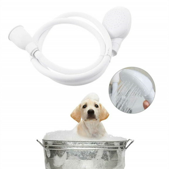 Hair Dog Pet Shower Sprays Hose Bath Tub Sink Faucet Attachment Washing Bathroom Accessories