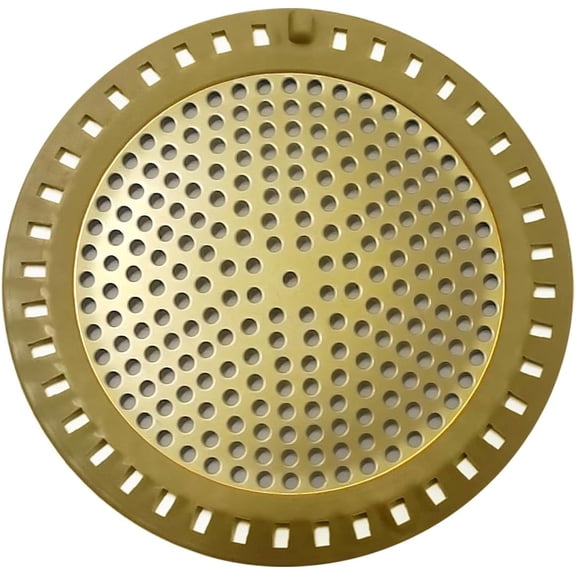 Hair Drain Catcher, Shower Drain Hair Catcher, Shower Drain Strainer, Bathtub Drain Cover, Tub Drain Hair Catcher, Bathroom Sink Strainer, Bathroom Drain Protector, Flat, Round, Gold