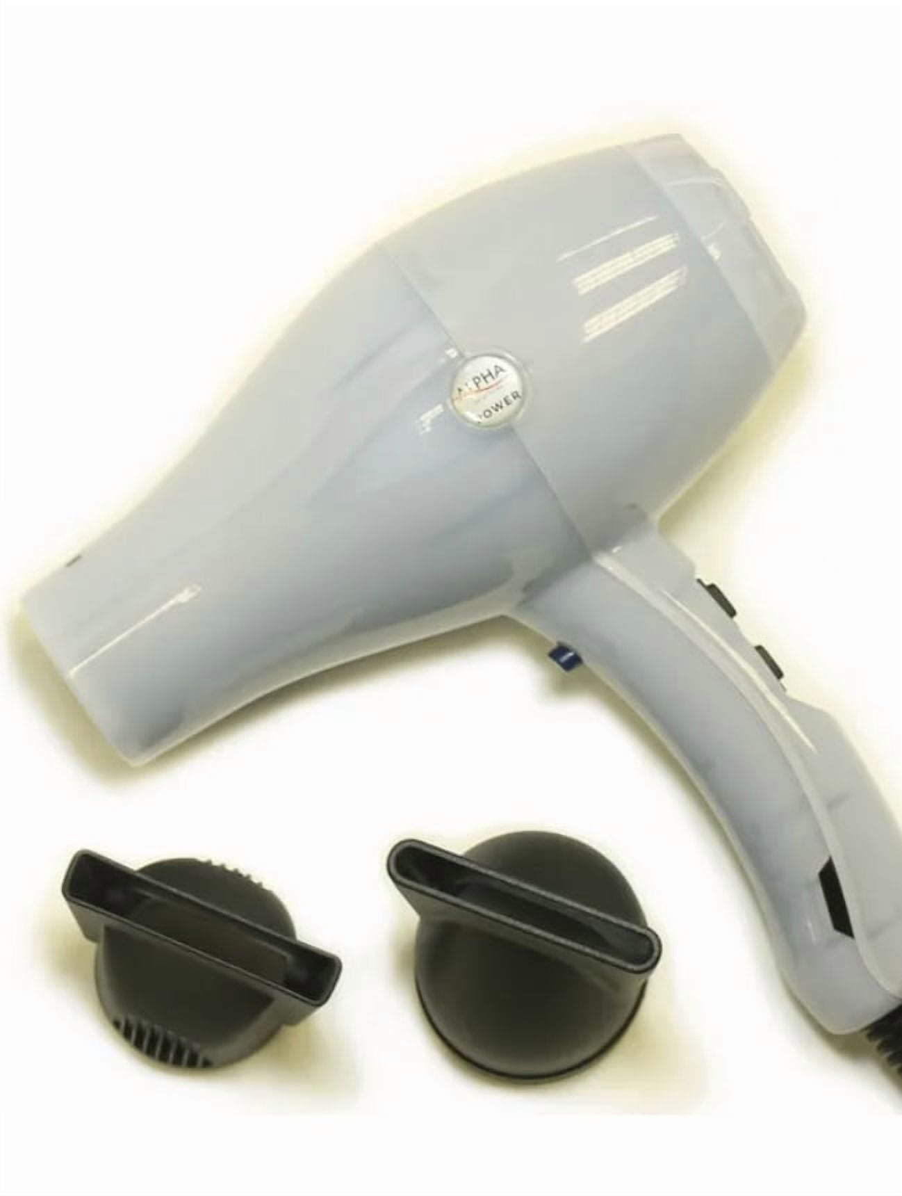 Professional Hair Dryer Ionic ceramic , White, 2300 Volts  Alpha New York