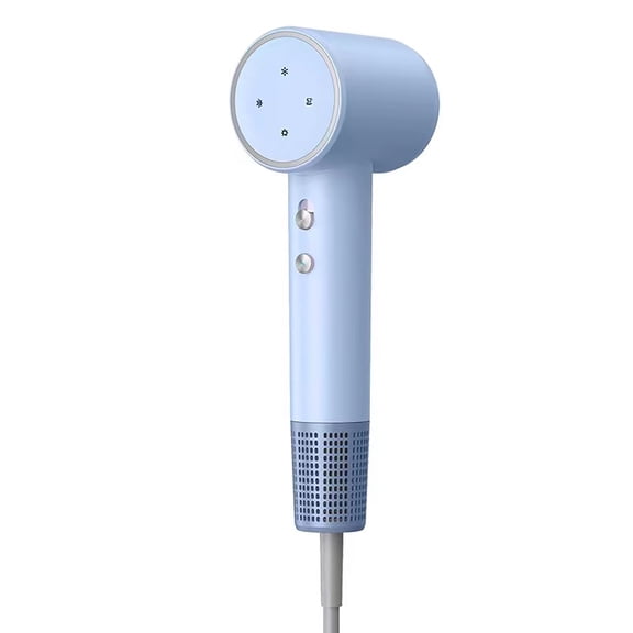 Hair Dryer, Blow Dryer - Brushless Motor, 110,000 RPM Lightweight, Ionic Travel 110V (1 Blue)