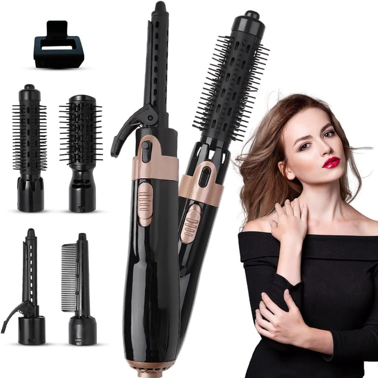 4 in 1 Hair Dryer Brush: Straightening, Curling, Blow Drying  display picture 2