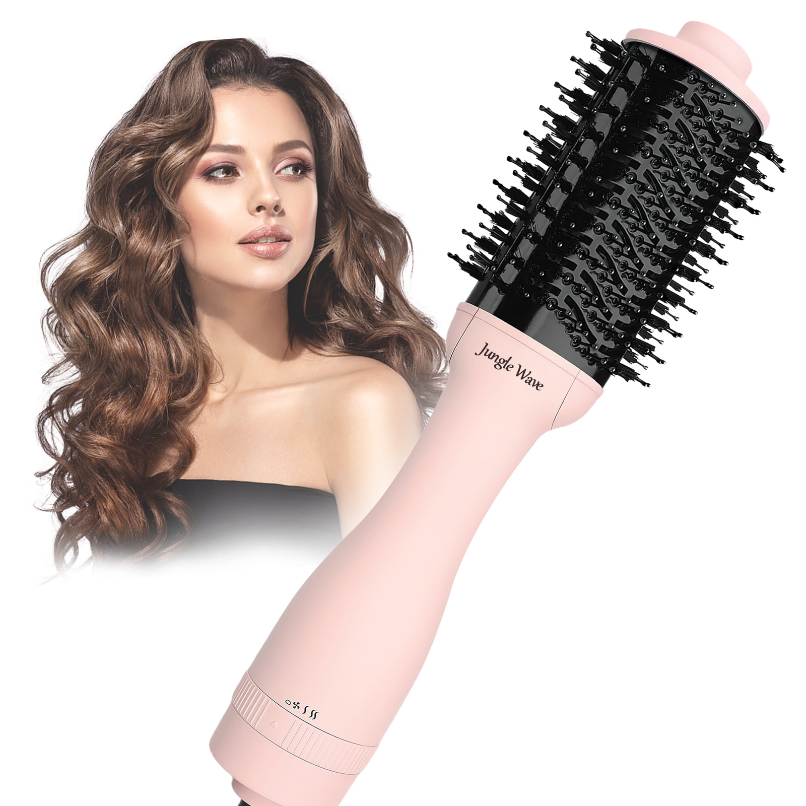  IG INGLAM MegaAIR Styler, 5 in-1 Professional Hair Dryer Brush  110,000 RPM Brushless BLDC Motor Ionic Hot Air Styler Volumizing and Shape,  Pink : Beauty & Personal Care