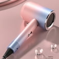 thumbnail image 1 of Hair Dryer, CXALSSY 110000RPM Professional Hair Dryers, Not 1875 Watts Revair Hair Dryer with Diffuser, Best Hairdryer for Women Men, Low Noise Hairdryer Pink, 1 of 7