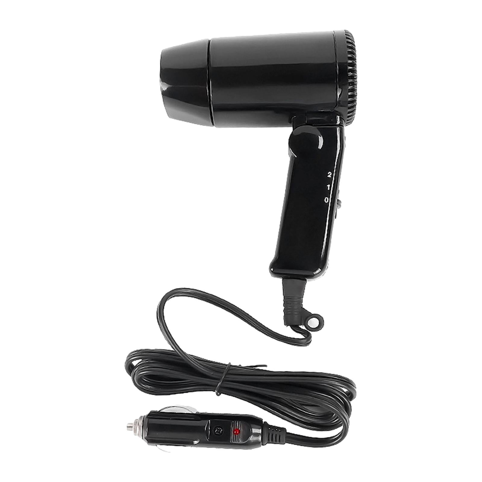 Hair Dryer Car Portable Hairdryer Foldable, Adjustable, Easy to Use ,Car Styling Hair Dryer Hairdryer for Women Men for Festival Camping