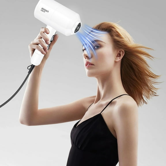 Hair Dryer, Constant Temperature Hair Care, High-Speed Drying with Five Modes, Low Noise, Negative Ion Hair Care, 2000W Powerful Hair Dryer with Wind Nozzle