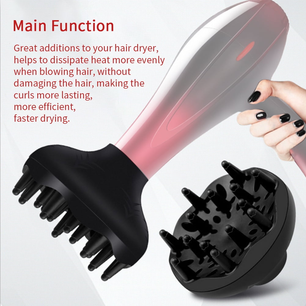 QWLWBU Hair Dryer Diffuser Attachment, Curly Hair Styling Tool