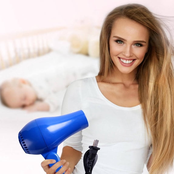 Hair Dryer With Folding Handle Travel Hair Dryer Blow Dryer Compact Hair Dryer Lightweight Salon Quiet Hairdryer For Women And Men Mini Hair Dryer Great For Travel