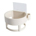 thumbnail image 1 of Hair Dryer Holder Adhesive Blow Dryer Holder Wall Mounted Hair Dryer Rack No Drilling Dryer Hanger For Bathroom Decor,storage rack, 1 of 8