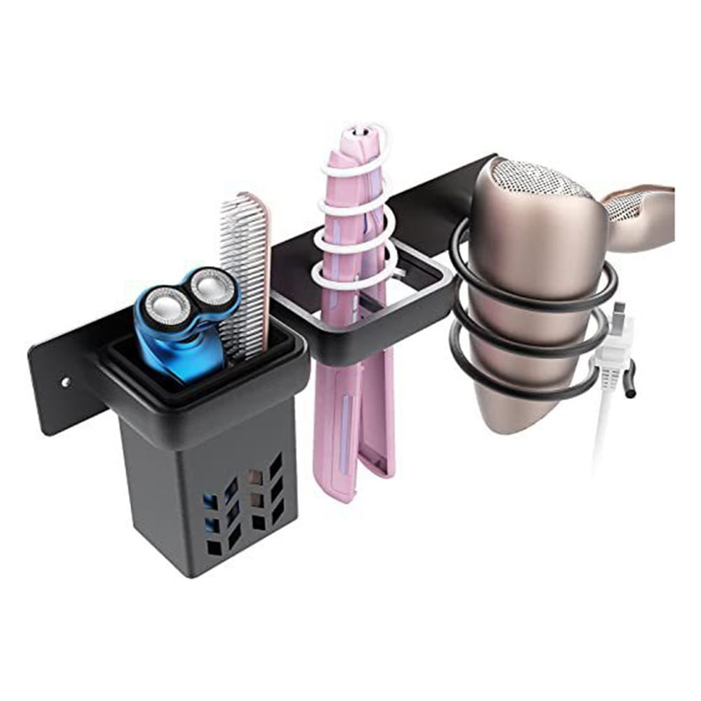 Hair Dryer Holder Blow Dryer Holder Wall Mounted Bedroom & Bathroom