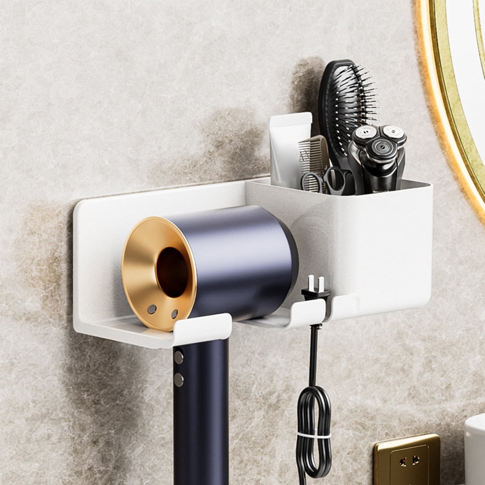 Hair Dryer Holder Wall Mount Free Punch Hair Appliance Holder with