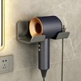 thumbnail image 1 of Hair Dryer Holder Wall Mount, No Drill Adhesive Organizer for Bathroom, Universal Styling Tool Stand for Blow Dryer and Straightener, 1 of 8
