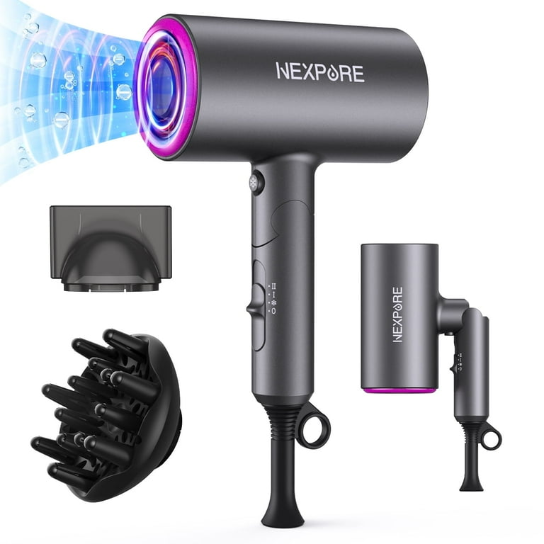 NEXPURE Hair Dryer, 1800W Ionic Blow Dryer, Lightweight, Fast