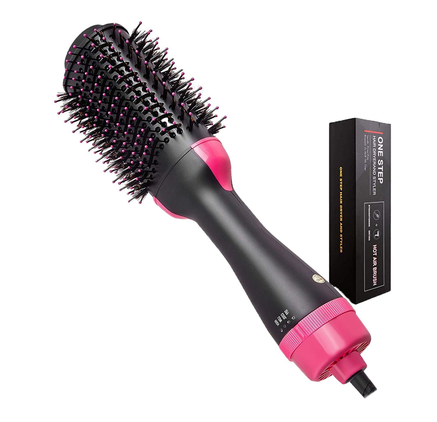 Hair Dryer One Step Hair Dryer Styler Volumizer Multi functional 3 in 1 Salon Negative Ion Hair Straightener Curly Hair Comb