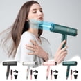 thumbnail image 1 of Hair Dryer,Professional Salon Hair Dryer,Lightweight Travel Hairdryer for Normal & Curly Hair Includes Volume Styling Nozzle, 1 of 9