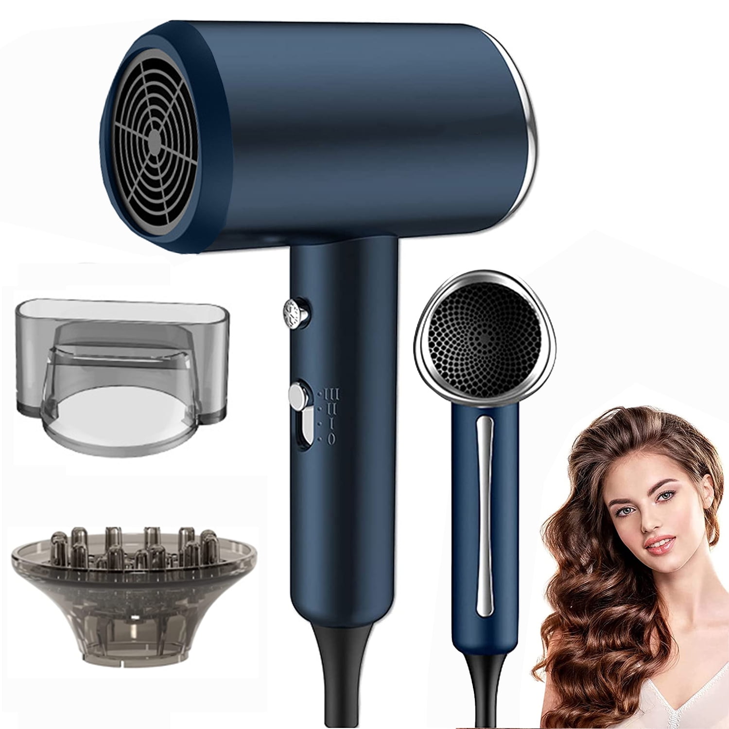 Hair Dryer, Qzgyoool 2000W Professional Ionic Hairdryer for Hair Care