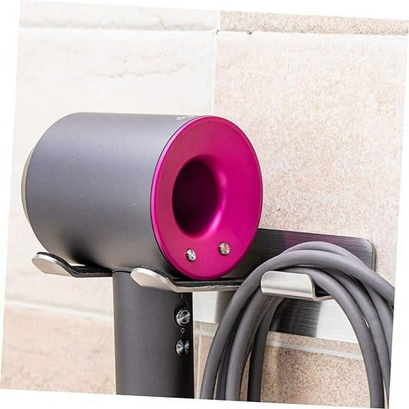 Hair Dryer Stand, Wall Bracket Hair Dryer Holder, Hairdryer Rack Holder for Hair Dryer Hairdryer Holder, Stainless Steel Organizer