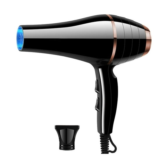 Hair Dryer with Diffuser for Curly Hair High-Power Hot Wind Comb Salon Styling Tool, Overheat Protection, 3 Speeds & Temperatures, Portable, 360G