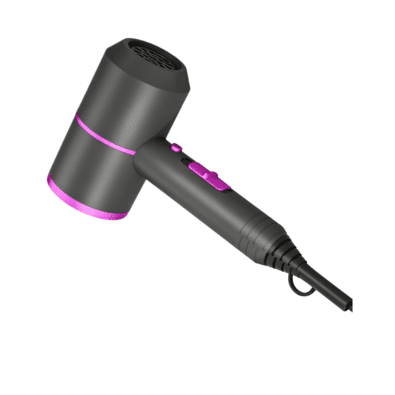 Hair Dryers for Women, Perfect Match 1800W Essential Hair Dryer, Iron Gray Rose Red