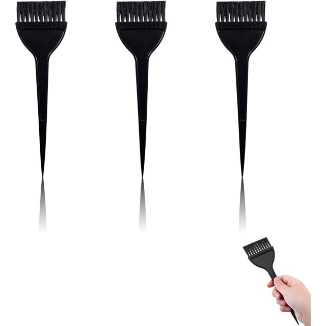 Hair Dye Brush, 3 Pcs Tint Brush Hair Colour Brush Hair Dyeing Comb