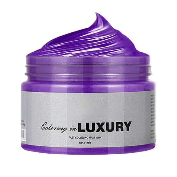 Hair Dye Christmas Clearance 9 Colors Temporary Hair Wax Colored Hair Dye Color Wax Hair Gel Color Washable Natural Instant Hair Wax Color DIY Hair Clay For Children Boys Back to school wedding gifts