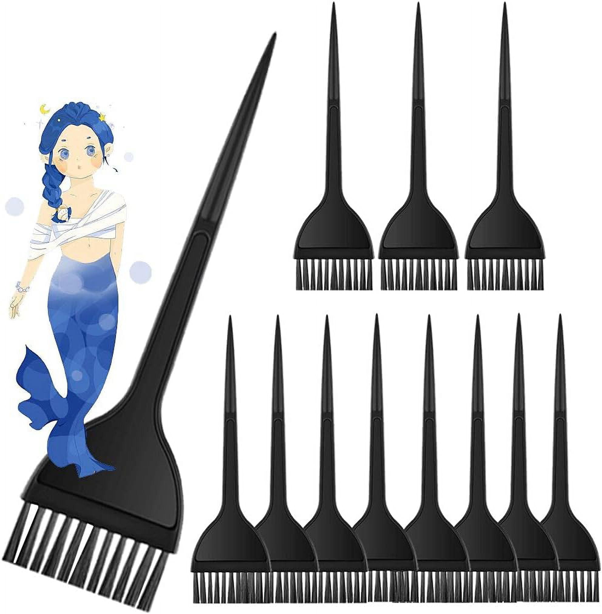 Hair Dye Color Brush Set, 12 Pieces Hair Coloring Dyeing Kit Hair Color