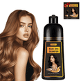 thumbnail image 1 of Cherry Brown Hair Dye Shampoo 3 in 1, Natural Hair Color Shampoo with Hair Masks, Instant Magic Hair Dye Last 4 Weeks, Easy Application Shampoo Para Canas for Women Men 16.9 Fl Oz, 1 of 8