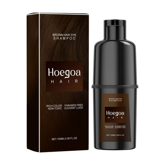 Hair Dye Shampoo, Hair Instant Dye Shampoo Black Hair Dye Shampoo for Men & Women,Natural Plant Hair Dye Shampoo,Hair Color for Gray Hair Coverage,Long Lasting Hair Color Shampoo