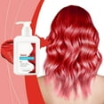 thumbnail image 1 of Hair Dye Shampoo,Hair Shampoo，Vibrant Long-Lasting Shine,Fixer Hair Care Shampoo & Conditioner Cream - Nourishing Repair for All Hair Types (150ml)(Multicolor Red), 1 of 6