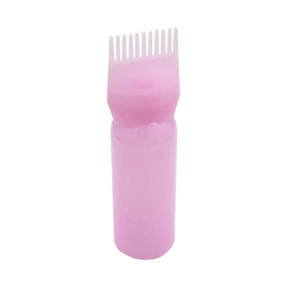 Hair Dyeing Treatment Oil Cream Shampoo Bottle Oil Coloring Dispensing Applicator Brush Tip Tool 120ML