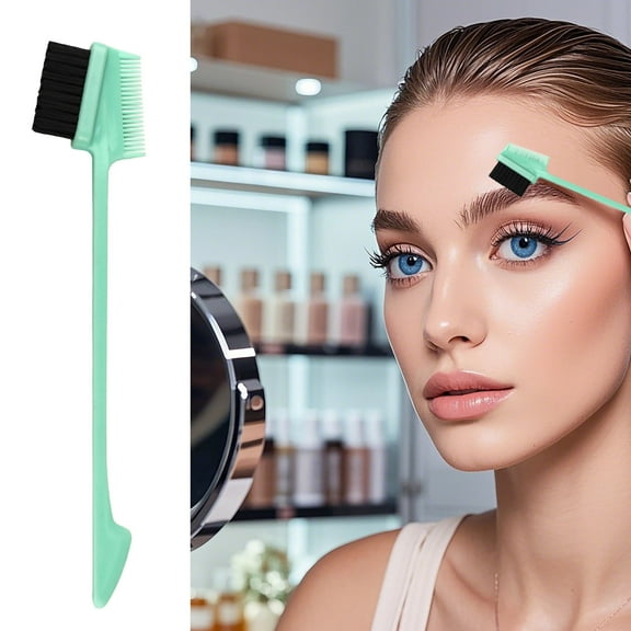 Hair Edge Brush Double Control Hair Brush Comb Set for Women for Smooth Styling and Grooming Make Edges Sleek and Defined