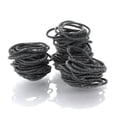 thumbnail image 1 of Hair Elastics Hair Ties, Professional Grade Ponytail Holders - Metallic Black 1000 Pack, 1 of 11