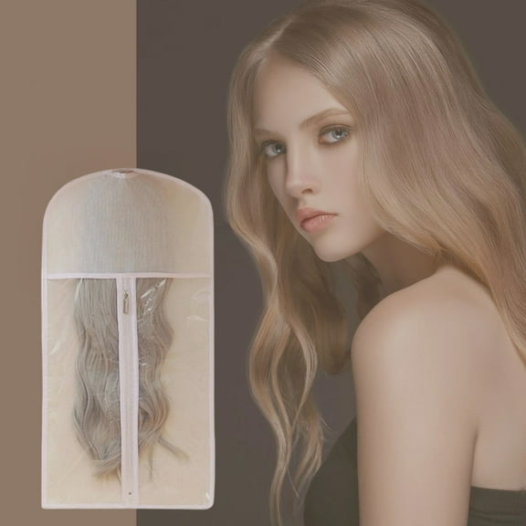 Taicans Hair Extension Holder Wig Storage Bags with Hanger,Wig Storage for Multiple Wigs Hanger Dust-proof Storage Organizer with Hook Hair Extensions,wigs & accessories