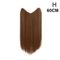 Hair Extension Long Straight Clip In One Piece Color Synthetic Hairpiece GX Y2P9