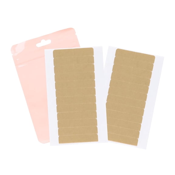 Hair Extension Tape Double Sided Adhesive Replacement Tape, Professional Strong Tapes for Tape in Hair Extensions 24pcs, 1.6 * 0.3inch per piece